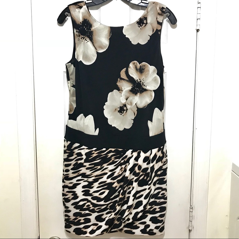 ✨NEW YORK AND COMPANY Cocktail Leopard Print Dress